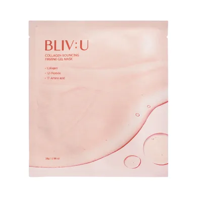 BLIV:U Collagen Bouncing Firming Gel Mask – гідрогелева маска з колагеном для пружності шкіри