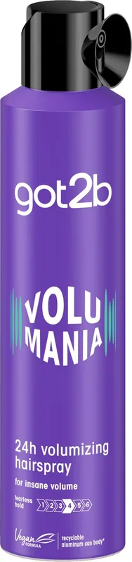 Лак для волосся Got2b Volumania об`єм та фіксація 4, 300 мл