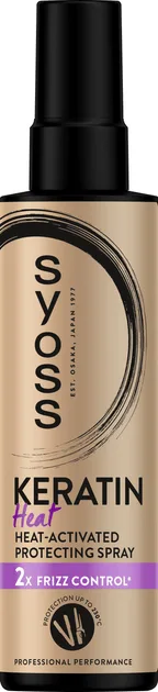 Спрей термозахист Syoss Keratin до 230⁰С, 200 мл