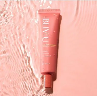 BLIV:U Collagen Bouncing Firming Eye Cream – підтягуючий крем під очі з колагеном і пептидами 30 мл