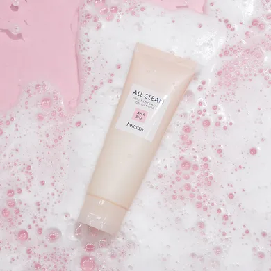 Heimish All Clean Gentle Exfoliating Gel Cleanser – пінка для вмивання з AHA/BHA кислотами і pH 5.5