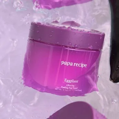Papa Recipe Eggplant Clearing Peeling Pad Toner – пілінг-педи з екстрактом баклажана 70 шт
