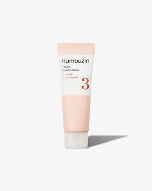 Numbuzin No.3 Velvet Beauty Cream – зволожуючий крем під макіяж 60 мл