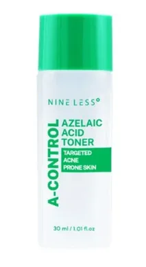 Nine Less A-Control Azelaic Acid Toner – тонер з азелаїновою та AHA/BHA кислотами МІНІ 30 мл