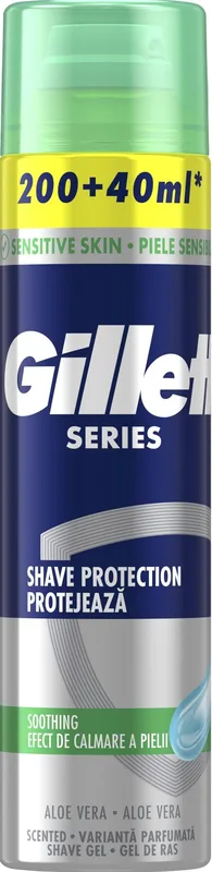 Гель для гоління Gillette Series для чутливої ​​шкіри з алое вера