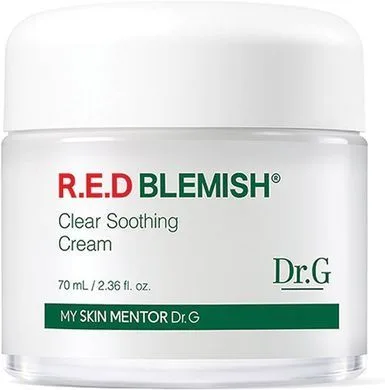 Dr.G Red Blemish Clear Soothing Cream – зволожуючий гель-крем для проблемної шкіри 70 мл