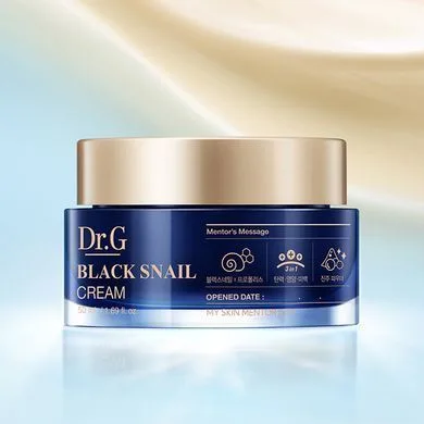 Dr.G Black Snail Cream – крем з муцином чорного равлика 50 мл