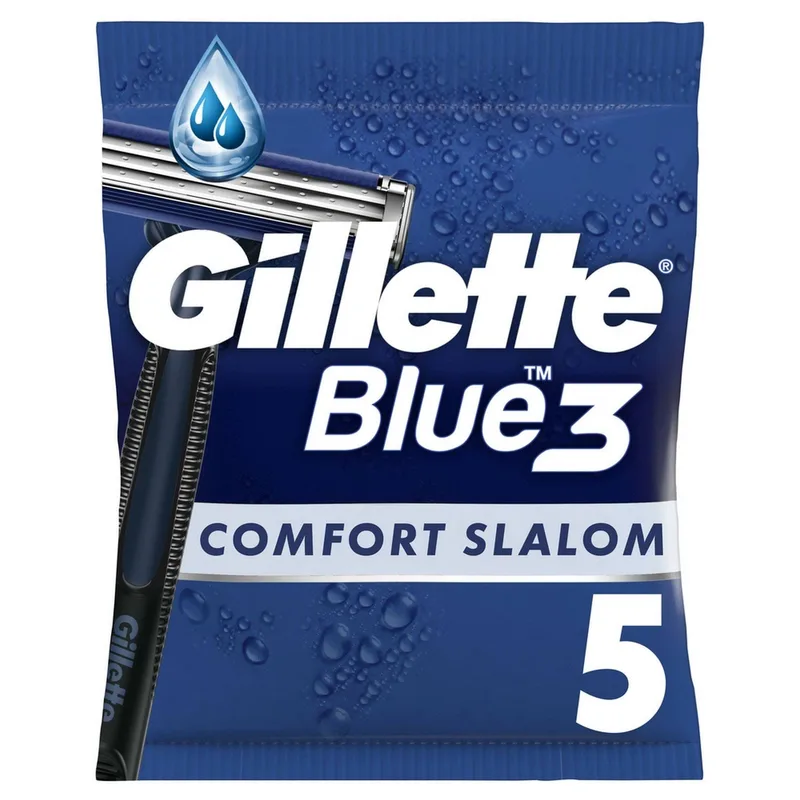 Одноразові станки для гоління (бритви) чоловічі Gillette Blue 3 Comfort Slalom