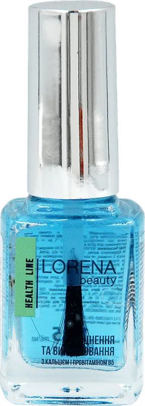 Догляд за нігтями LORENA beauty Health Line Зміцн та вирівнюв з кальц і провітам В5 №4, 12,5мл