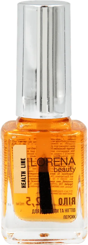 Догляд за нігтями LORENA beauty Health Line Олія для кутикули та нігтів персик №10, 12,5мл