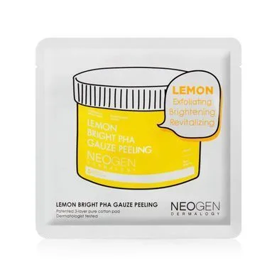 Neogen Lemon Bright PHA Gauze Peeling – пілінг-пад з PHA кислотами 1 шт