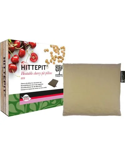 Hittepit Eco Square Зігріваюча подушка з вишневими кісточками - Treets Traditions