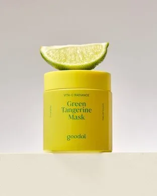 Goodal Green Tangerine Vita C Wash Off Mask – освітлювальна маска з вітаміном С 100 г