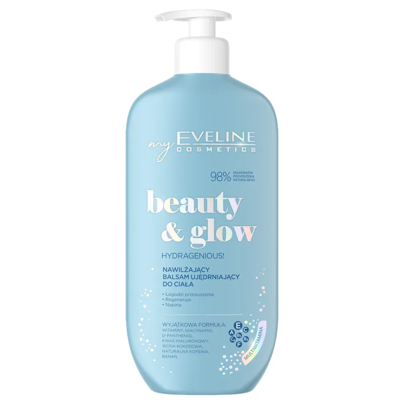 Бальзам для тіла поживний, зволожуючий Eveline Beauty & Glow, 350 мл