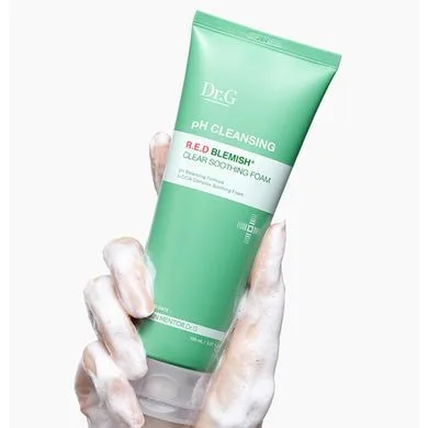 Dr.G pH Cleansing Red Blemish Clear Soothing Foam – пінка для вмивання з центеллою 150 мл