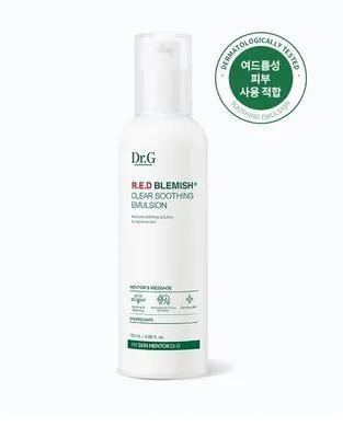 Dr.G Red Blemish Clear Soothing Emulsion – емульсія для зволоження та заспокоєння шкіри з центеллою 120 мл