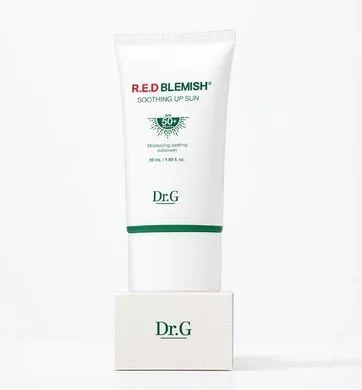 Dr.G Red Blemish Soothing Up Sun – некомедогенний сонцезахисний крем з центеллою SPF50+ PA++++