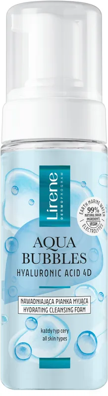 Пінка для вмивання Lirene Aqua Bubbles зволожуюча 150 мл
