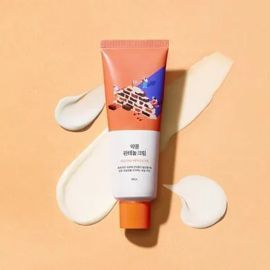 ROUND LAB Soybean Panthenol Cream – крем з соєвими бобами та пантенолом для зміцнення захисного бар'єру 80 мл