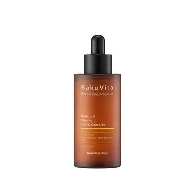 THANK YOU FARMER BakuVita Revitalizing Ampoule – сироватка для пружності шкіри з бакучіолом та вітамінами С і Е 50 мл