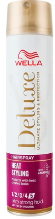 Лак для волосся WELLA DELUXE Гаряча укладка 250 мл