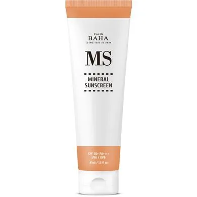 Cos De Baha Mineral Sunscreen – мінеральний сонцезахисний крем SPF 50+ PA++++ 45 мл