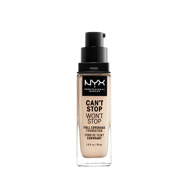 Стойкая тональная основа NYX Can`t Stop Won`t Stop Full Coverage Foundation