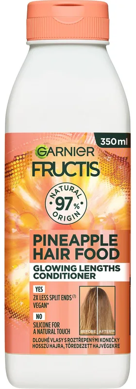 Бальзам-ополіскувач Garnier Fructis Hair Food Pineapple для довгого та тьмяного волосся 350 мл