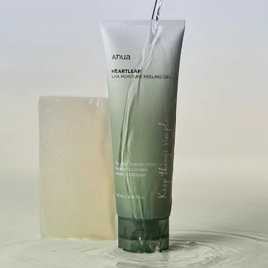 ANUA Heartleaf LHA Moisture Peeling Gel – пілінг-скатка з хауттюйнією та LHA кислотами 120 мл