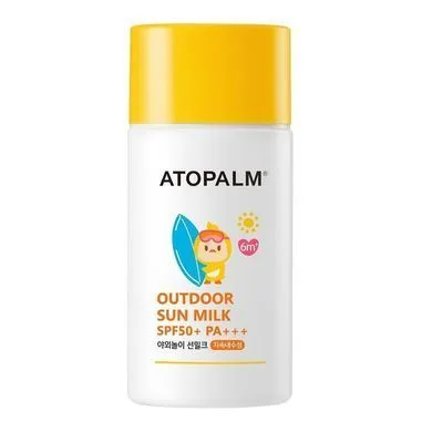ATOPALM Outdoor Sun Milk SPF50+ PA+++ 55g – водостійкий сонцезахисний крем