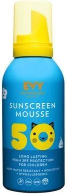 EVY Technology Sunscreen Mousse Kids SPF 50 – сонцезахисний мус для дітей та немовлят 150 мл