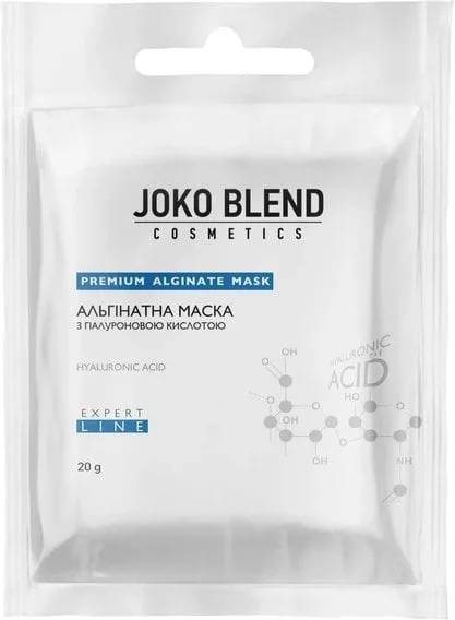 Маска альгінатна Joko Blend зволожуюча з гіалуроновою кислотою, 20г