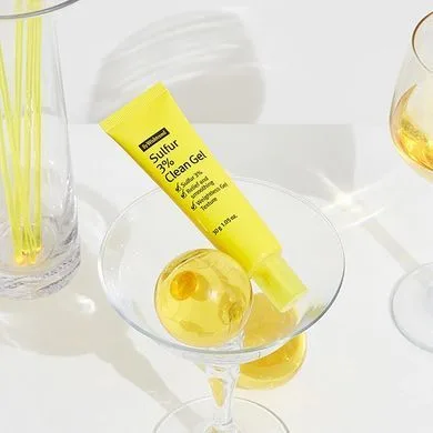 By Wishtrend Sulfur 3% Clean Gel – точковий гель для шкіри обличчя 30 мл
