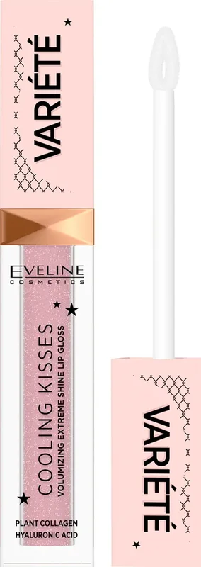 Блиск для губ Eveline Cooling Kisses NR 02 Sugar Nude 6.8 мл
