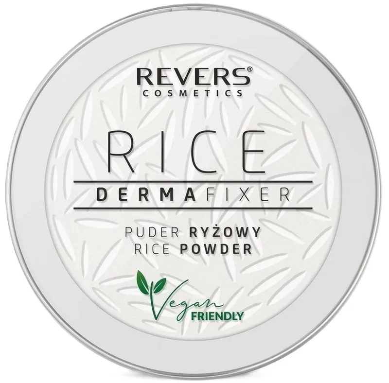 Пудра для обличчя REVERS Cosmetics Rice Derma Fixer Rice Powder компактна рисова 10 г