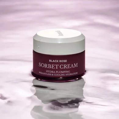 Heimish Black Rose Hydra Plumping Sorbet Cream – зволожучий крем-сорбет з чорною трояндою для пружності шкіри 50 мл (УЦІНКА: термін придатності до 13.03.2027)