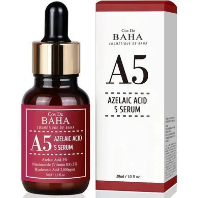 [COS DE BAHA] Сироватка коригуюча з азелаїновою кислотою 5% Azelaic Acid 5 Serum (А5), 30 мл