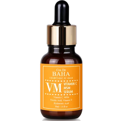 Cos de Baha Vitamin C Facial Serum with MSM (VM) – серум з вітаміном С та феруловою кислотою 30 мл