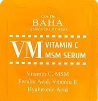 Cos de Baha Vitamin C Facial Serum with MSM (VM) – серум з вітаміном С та феруловою кислотою пробник 1,5 мл