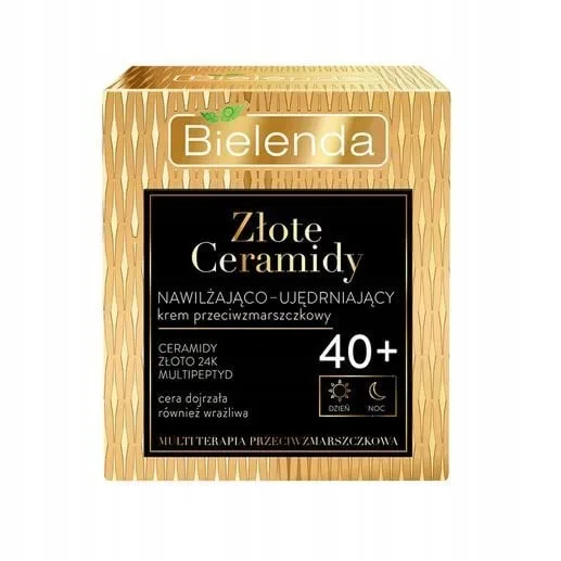 Крем для обличчя Bielenda Golden Ceramides проти зморшок 40+, 50 мл
