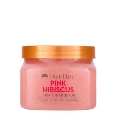 Tree Hut Pink Hibiscus Sugar Scrub – цукровий скраб для тіла з з рожевим гібіскусом 510 г