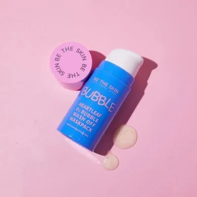 Be The Skin Heartleaf O2 Bubble Wash Off Maskpack – бульбашкова маска для очищення пор 50 г