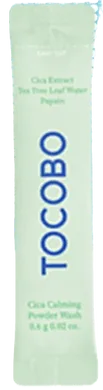 Tocobo Cica Calming Powder Wash – ензимна пудра з центеллою пробник 0.6 г