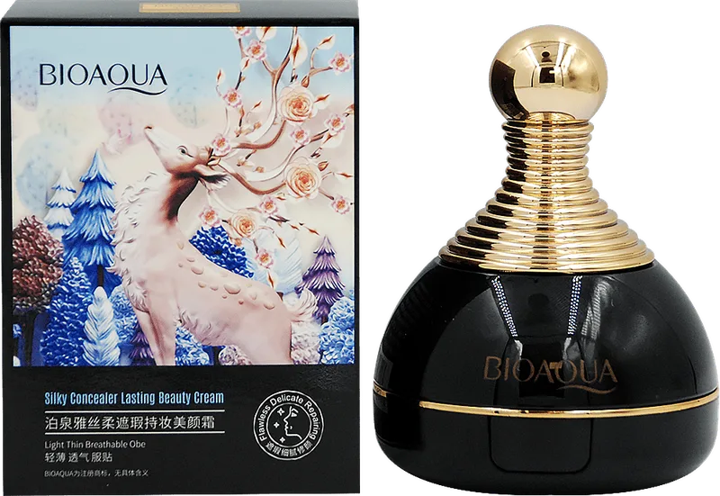Кушон-консилер BIOAQUA Silky Concealer Keeping Beauty Cream відтінок 02 Ivory White 15 г