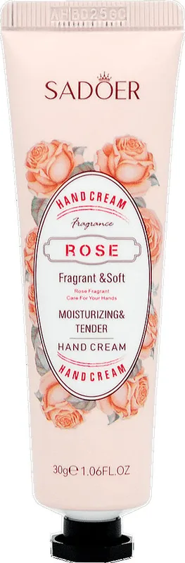 Крем для рук Sadoer Fragrance and Soft з екстрактом троянди 30 г