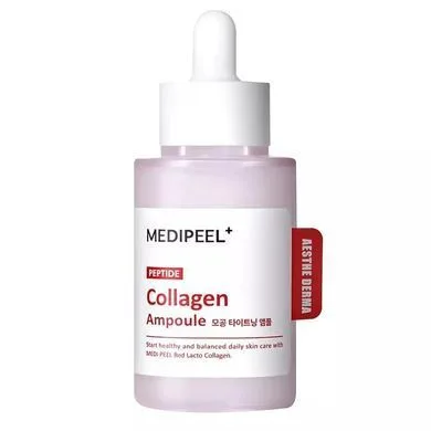 Medi-Peel Red Lacto Peptide Collagen Tightening Ampoule – сироватка з лактобактеріями і колагеном 50 мл (термін придатності до 17.04.2027)