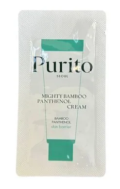 Purito Seoul Mighty Bamboo Panthenol Cream – відновлюючий крем з пантенолом пробник