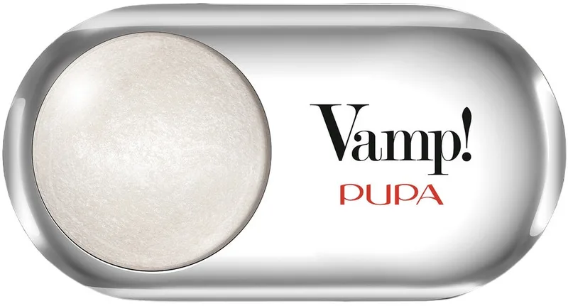 Тіні для повік Pupa Vamp! Wet & Dry 401 White Snow 1 г