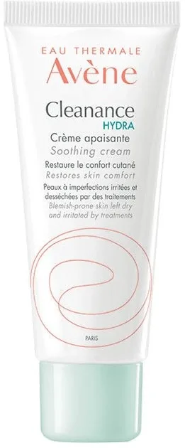 Заспокійливий крем для обличчя Avene Cleanance Hydra 40 мл (3282770100891)