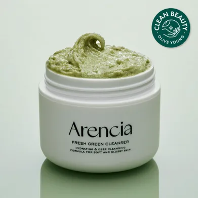 Arencia Fresh Green Cleanser – желе для вмивання з текстурою десерту моті 120 мл